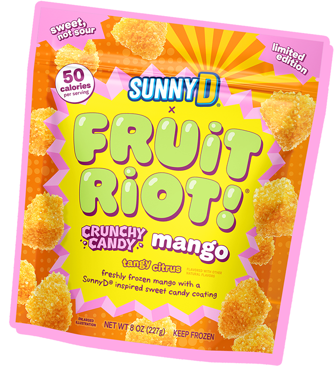 Sunny D Crunchy Candy Mango
