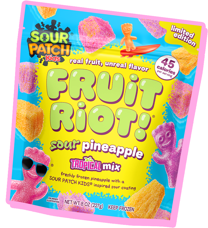 Sour Patch Kids Sour Pineapple Tropical Mix