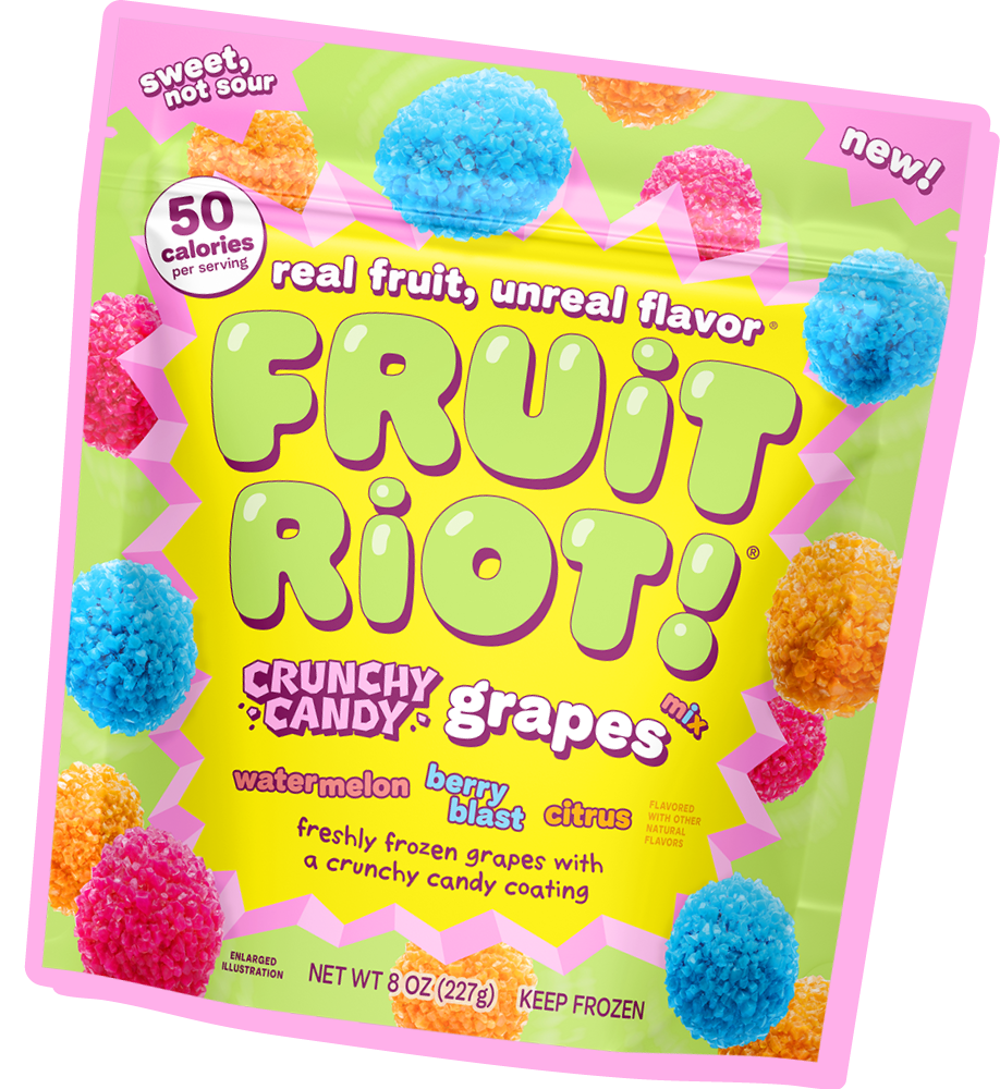 Crunchy Candy Grapes Mix